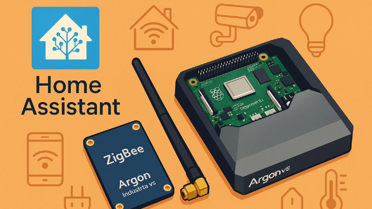 Creer un hub domotique Home Assistant avec ZigBee base sur Raspberry Pi
