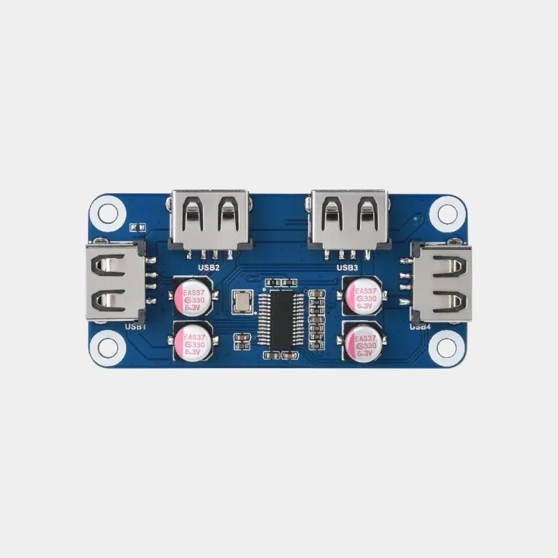 HAT hub USB 4 ports pour Raspberry Pi Zero