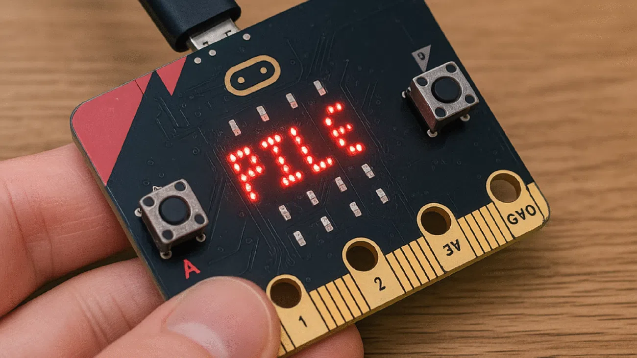 Pile ou face Micro BIT