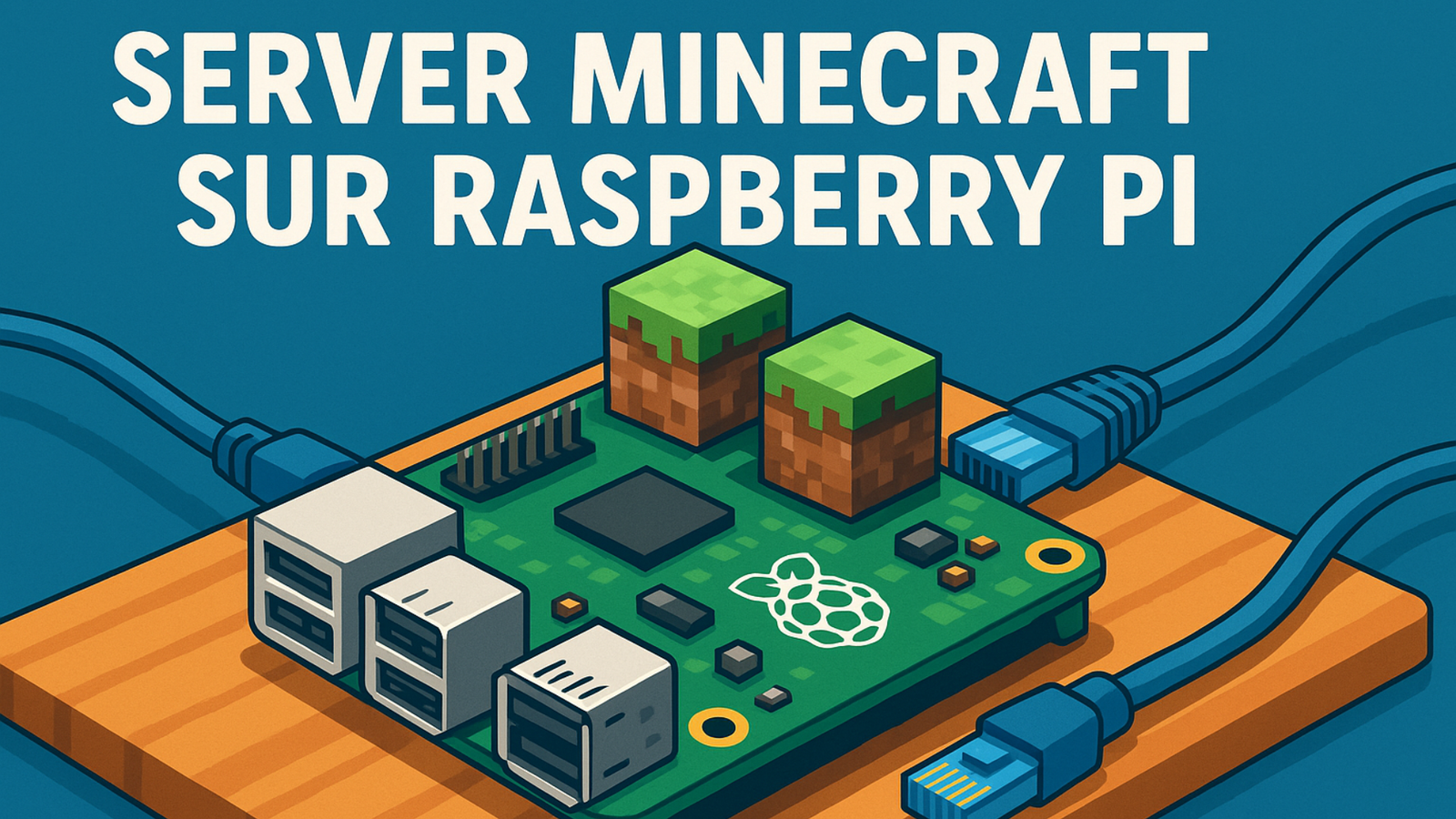 Créer un serveur Minecraft sur Raspberry Pi - MONRASPBERRY