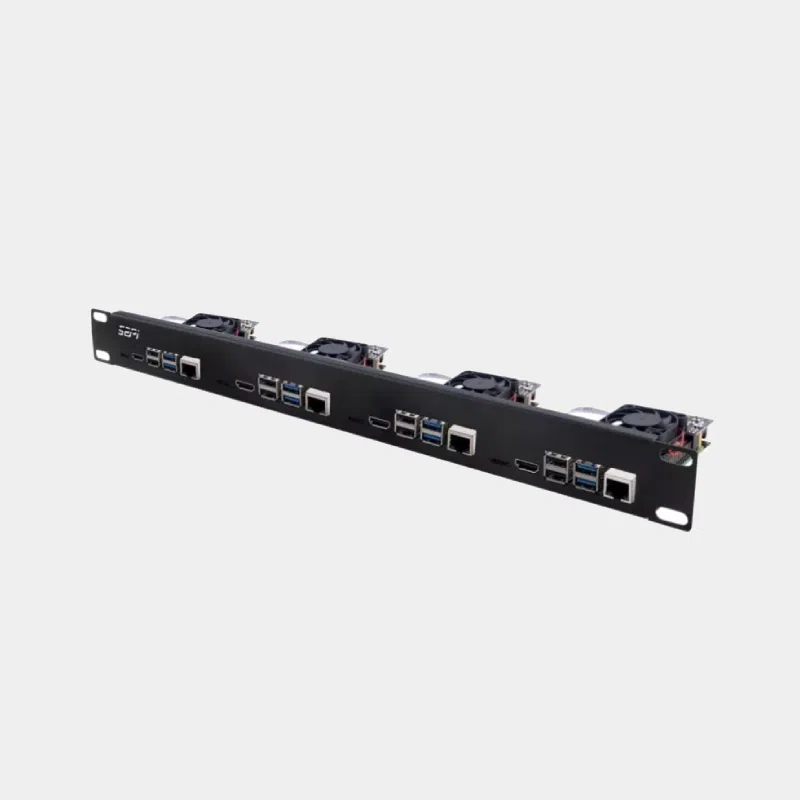 Support de montage en rack 1U pour Raspberry Pi 5