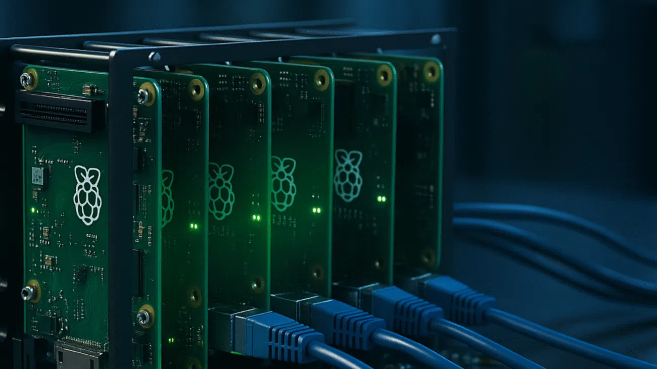 Cluster Edge‑AI avec le Raspberry Pi Compute Module 5 CM5