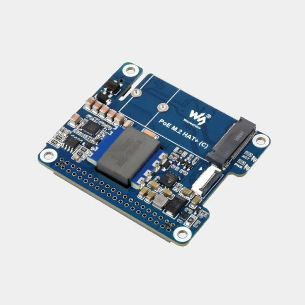 Adaptateur PCIe vers M.2 avec PoE pour Raspberry Pi 5