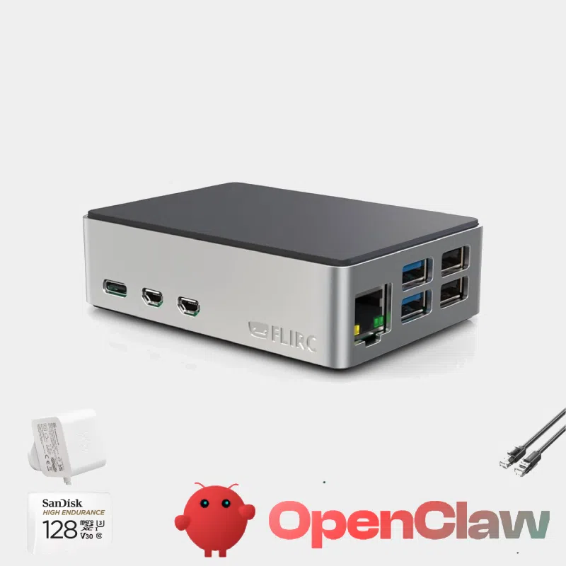Accueil 19 Kit OpenClaw serveur IA local base sur Raspberry Pi 5