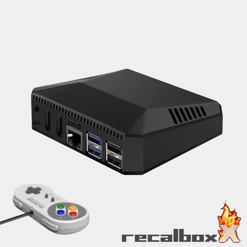 Kit Recalbox 10 base sur Raspberry Pi 5 4Go