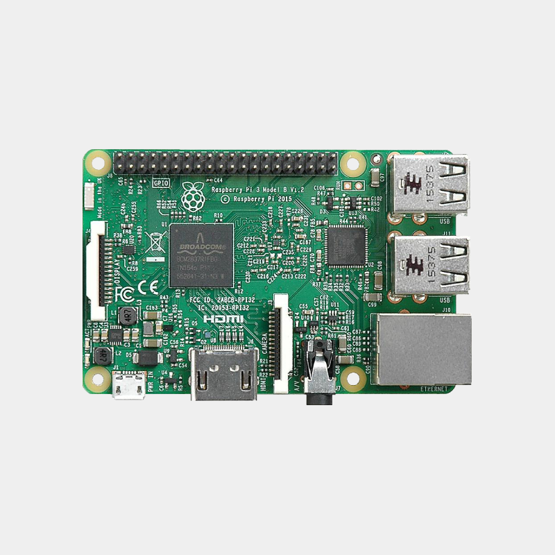 Carte Raspberry Pi 3 Model B 1 Go 1GB RAM SBC quad-core Cortex-A53