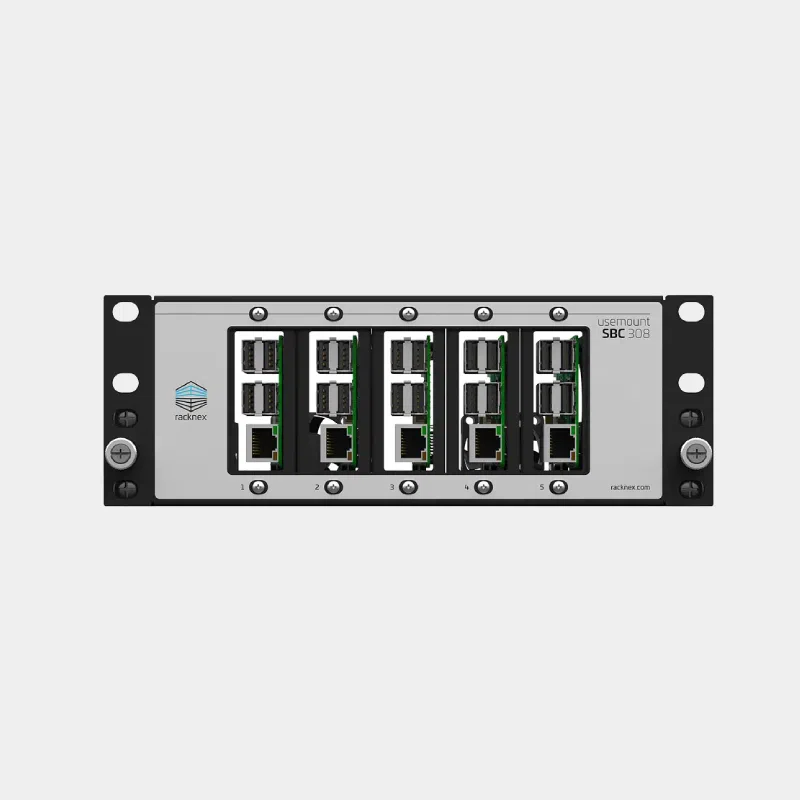 Kit de montage en rack Raspberry Pi 10 pouces – 5x Slots UM SBC 308 2